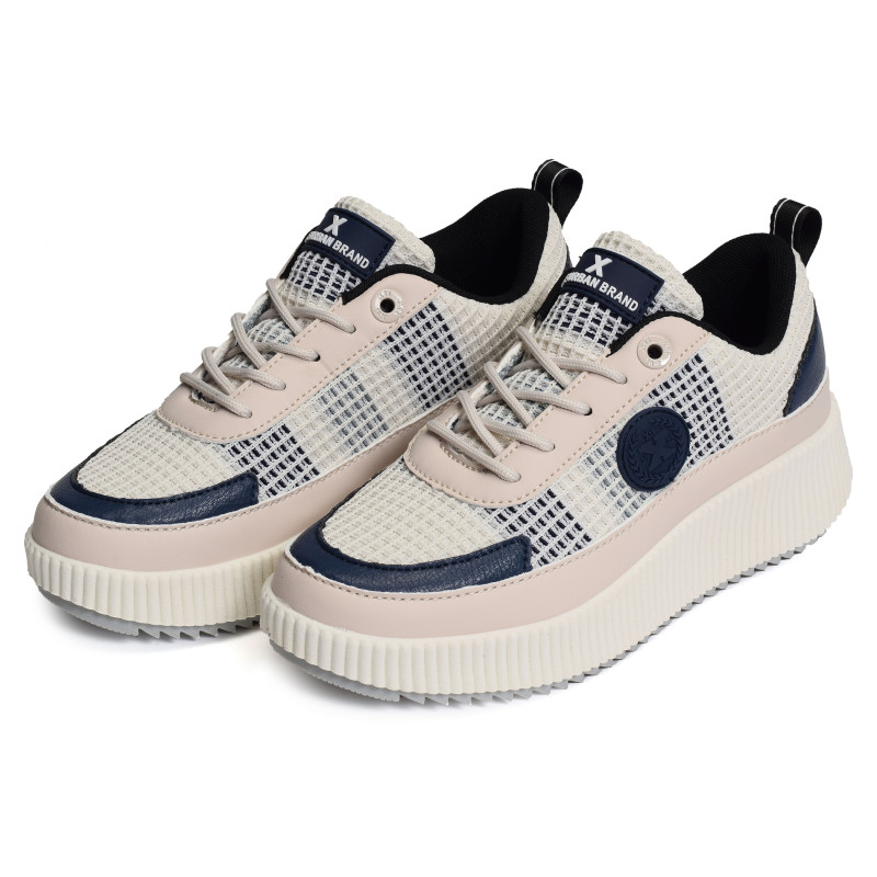 142465 Beige Marine, Sneakers basses XTI