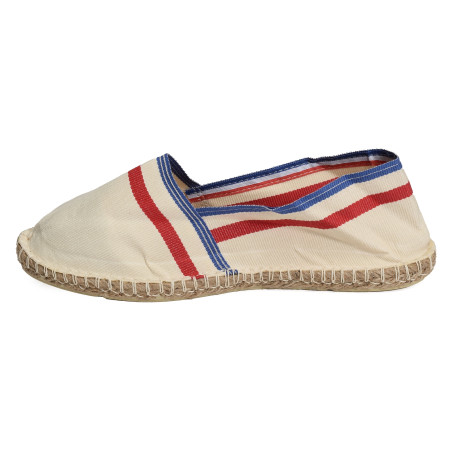 FRENCHY Blanc Bleu, Espadrilles Art Of Soule