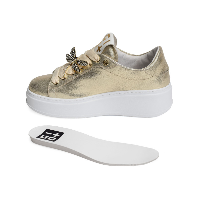 PIA 146B Platine, Sneakers basses Giopiu