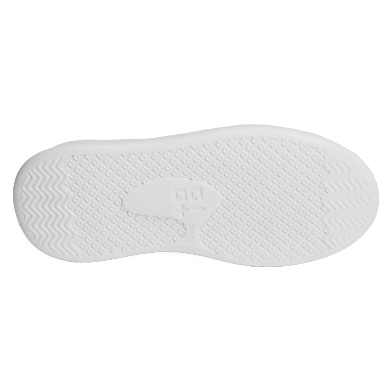 PIA 180C Blanc Vert, Sneakers basses Giopiu