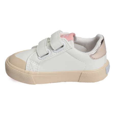 1065190 Blanc Rose, Sneakers basses Victoria