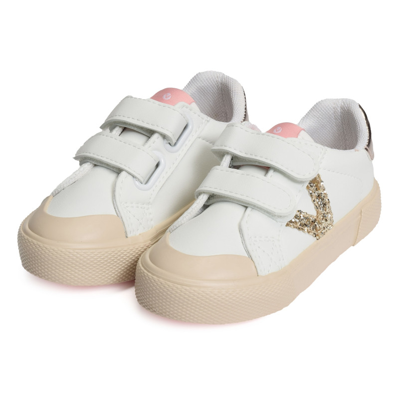 1065190 Blanc Rose, Sneakers basses Victoria