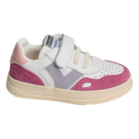 1257115 Blanc Fuchsia, Sneakers basses Victoria