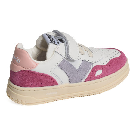 1257115 Blanc Fuchsia, Sneakers basses Victoria