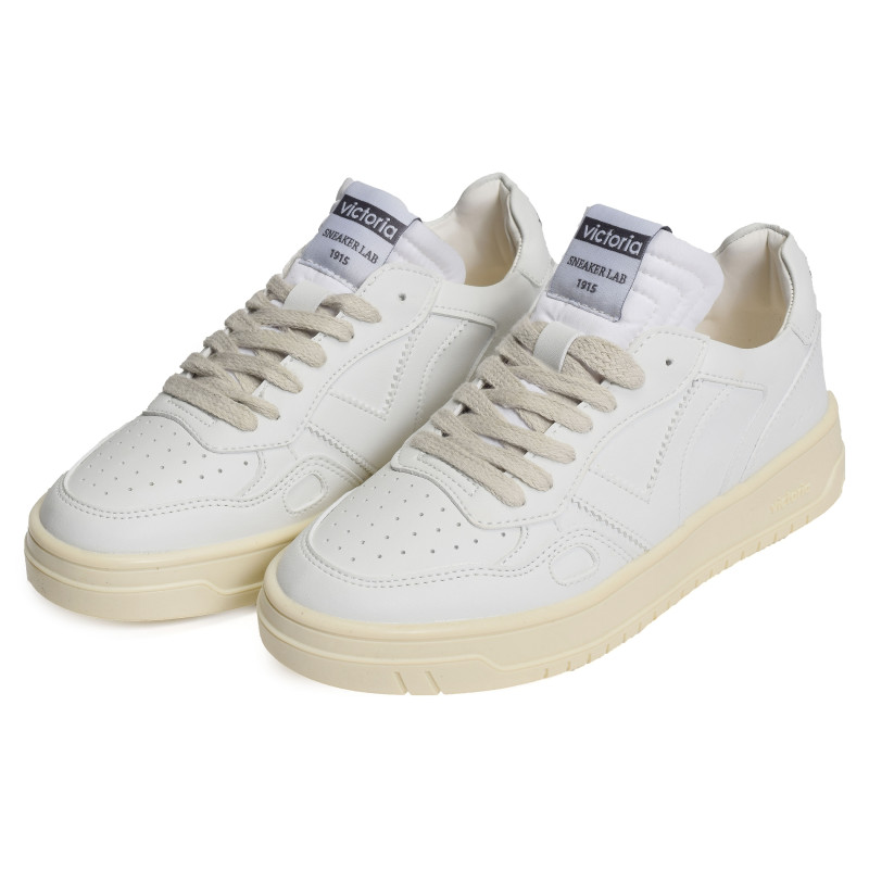 1257100 Blanc, Sneakers basses Victoria