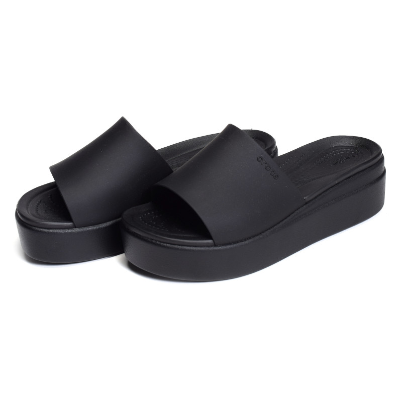 BROOKLYN SLIDE Noir, Mules Crocs