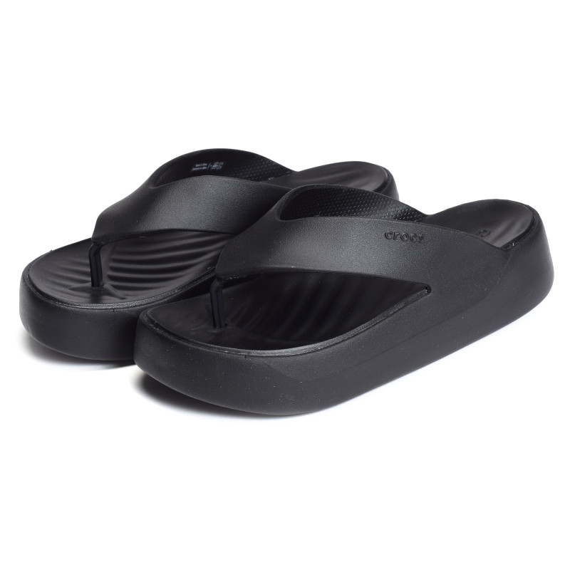 GETAWAY PLATFORM FLIP Noir, Tongs Crocs