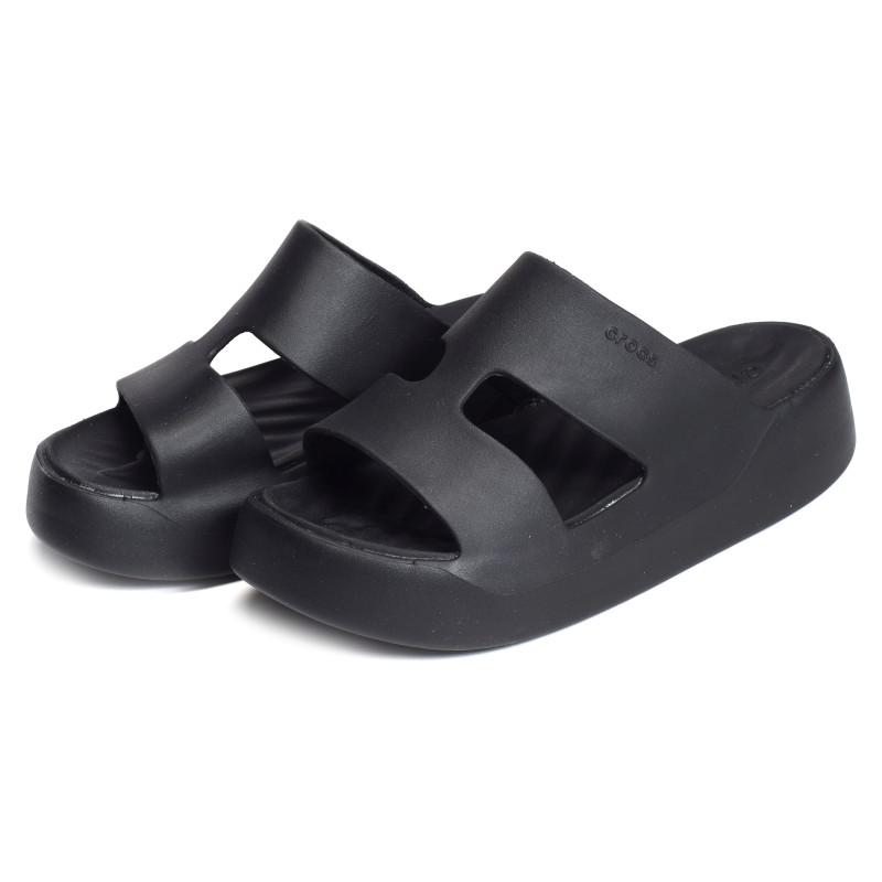 GETAWAY PLATFORM H STRAP Noir, Mules Crocs