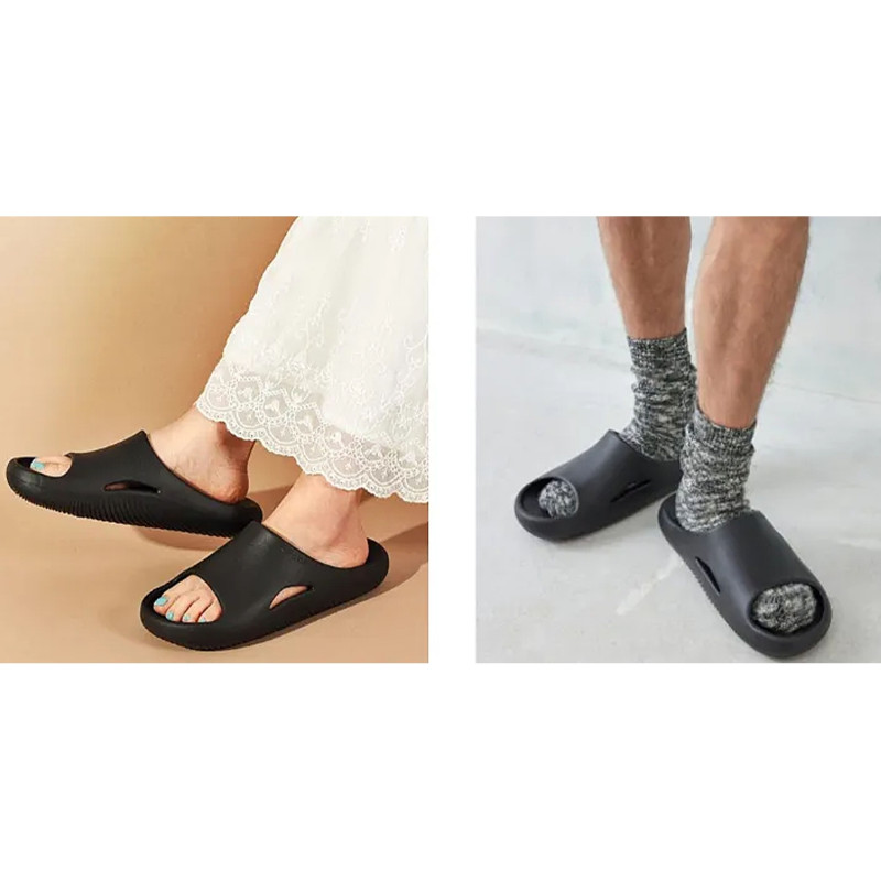 MELLOW RECOVERY SLIDE Noir, Claquettes Crocs