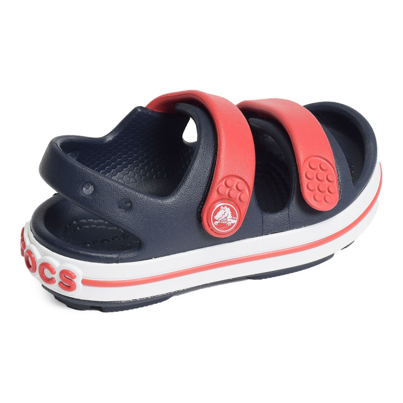 CROCBAND CRUISER SANDAL BOY Marine Rouge, Sandalettes Crocs