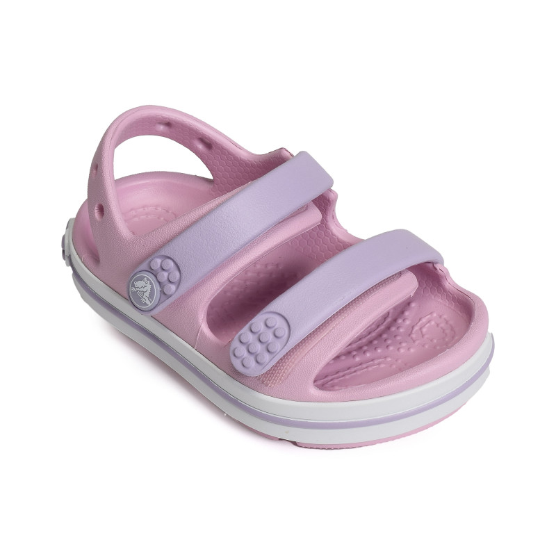 CROCBAND CRUISER SANDAL GIRL Rose Lavande, Sandalettes Crocs