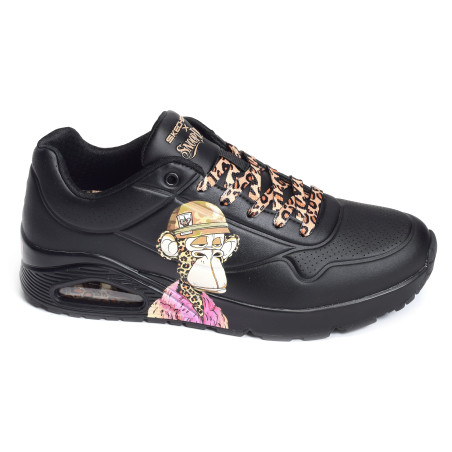 UNO DR BOMBAY Noir, Sneakers basses Skechers