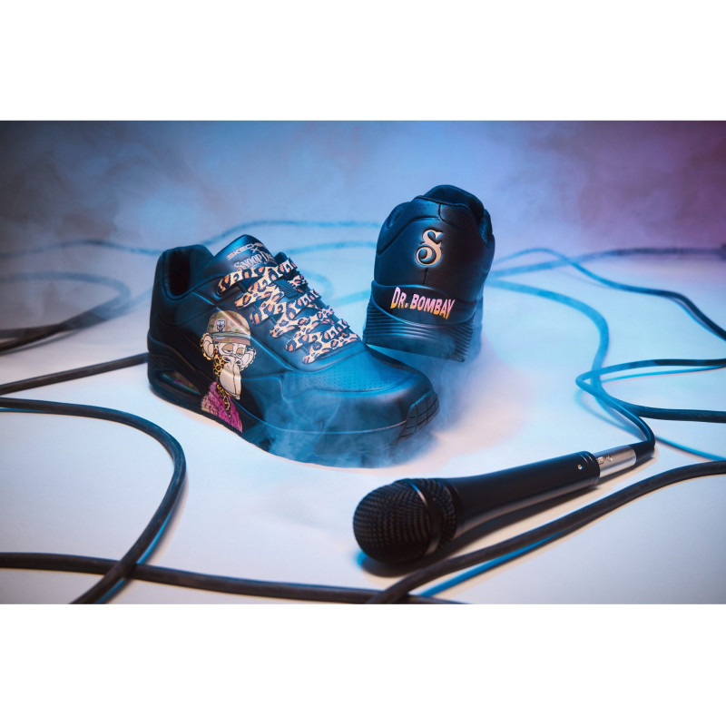 UNO DR BOMBAY Noir, Sneakers basses Skechers