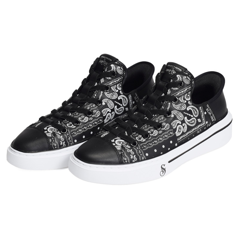 SLIP INS SNOOP DOG DOUBLE G Noir, Sneakers basses Skechers