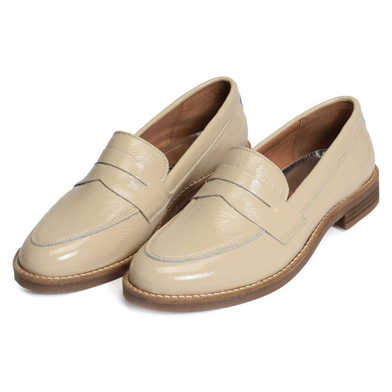 7513 Verni Beige, Mocassins Myma