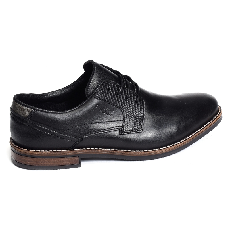 13523 Noir, Chaussures de Ville Rieker