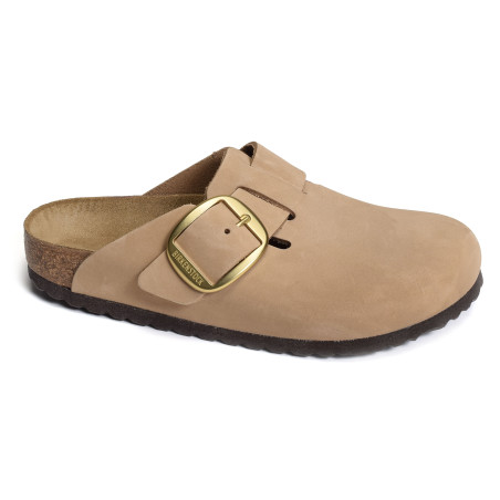 BOSTON BIG BUCKLE Sand, Sabots Birkenstock