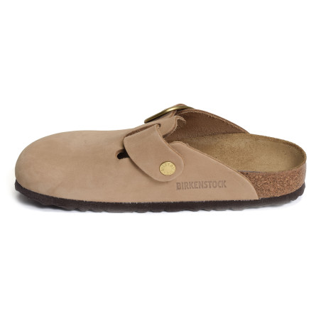 BOSTON BIG BUCKLE Sand, Sabots Birkenstock