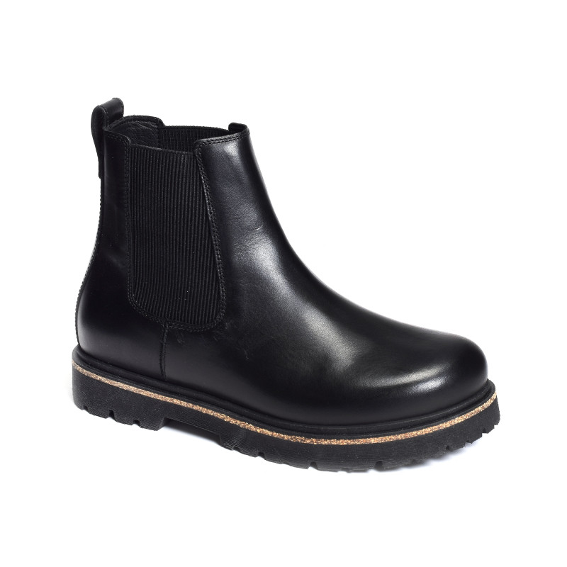 HIGHWOOD SLIP ON Noir, Chelsea boots Birkenstock