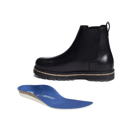 HIGHWOOD SLIP ON Noir, Chelsea boots Birkenstock