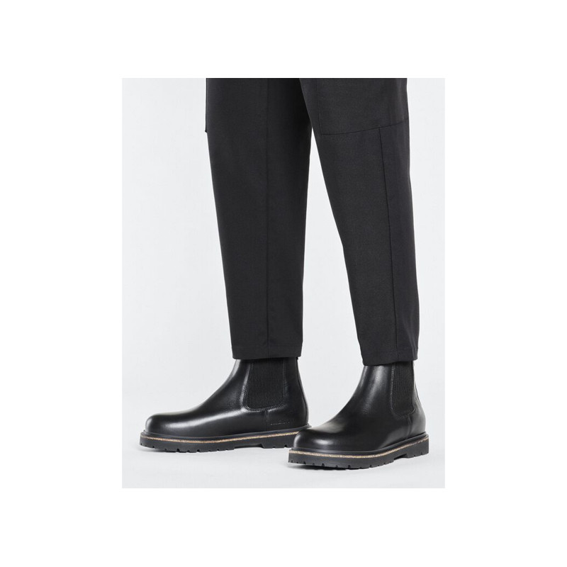 HIGHWOOD SLIP ON Noir, Chelsea boots Birkenstock