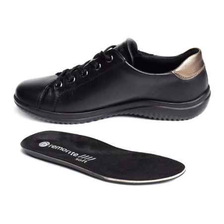 D1E00 Noir, Sneakers basses Remonte