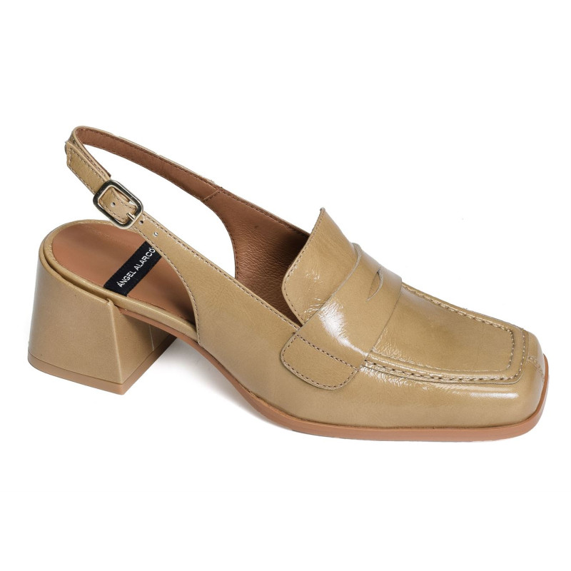 MELANIE 23013 Beige, Slingback Angel Alarcón