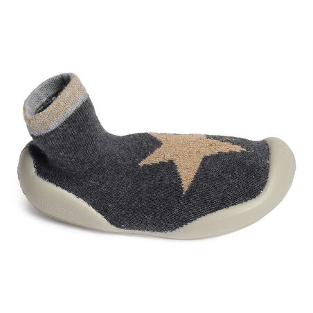 SWEETY Gris, Chaussons Chaussettes Collégien