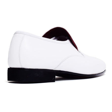 CURLIN Blanc, Mocassins Pierre Cardin