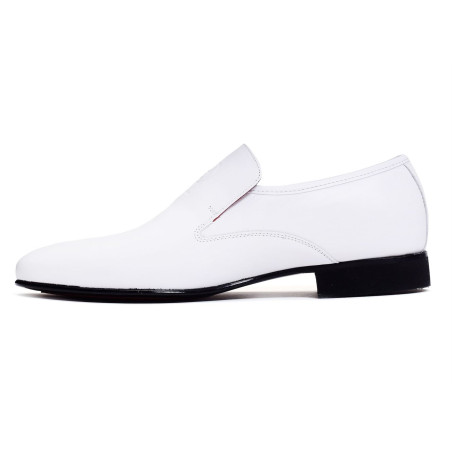 CURLIN Blanc, Mocassins Pierre Cardin