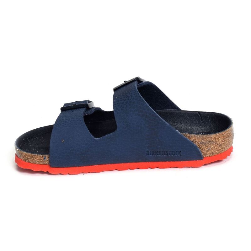 ARIZONA ENFANT Marine Rouge, Mules Birkenstock