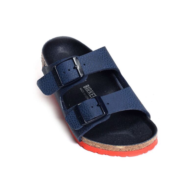 ARIZONA ENFANT Marine Rouge, Mules Birkenstock