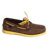  DOCKSIDES Marron Jaune