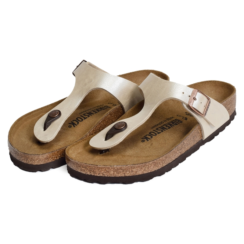 GIZEH Ecru, Tongs Birkenstock