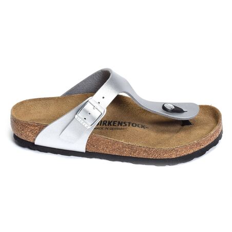 GIZEH Argent, Tongs Birkenstock