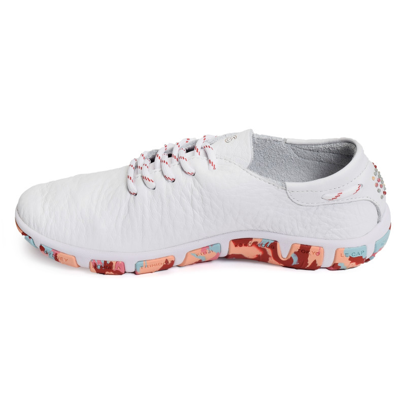 JAZARU Blanc Multicolore, Sneakers basses TBS