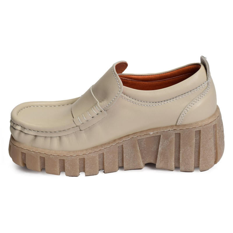 4033 Beige, Mocassins Mag