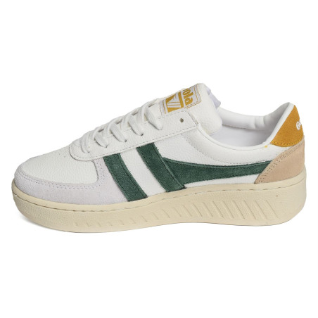 GRANDSLAM TRIDENT TRAINERS W Vert Blanc, Sneakers basses Gola