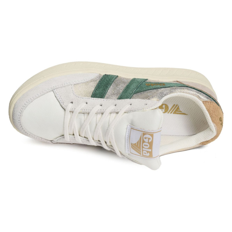 SUPERSLAM BLAZE Platine Vert, Sneakers basses Gola