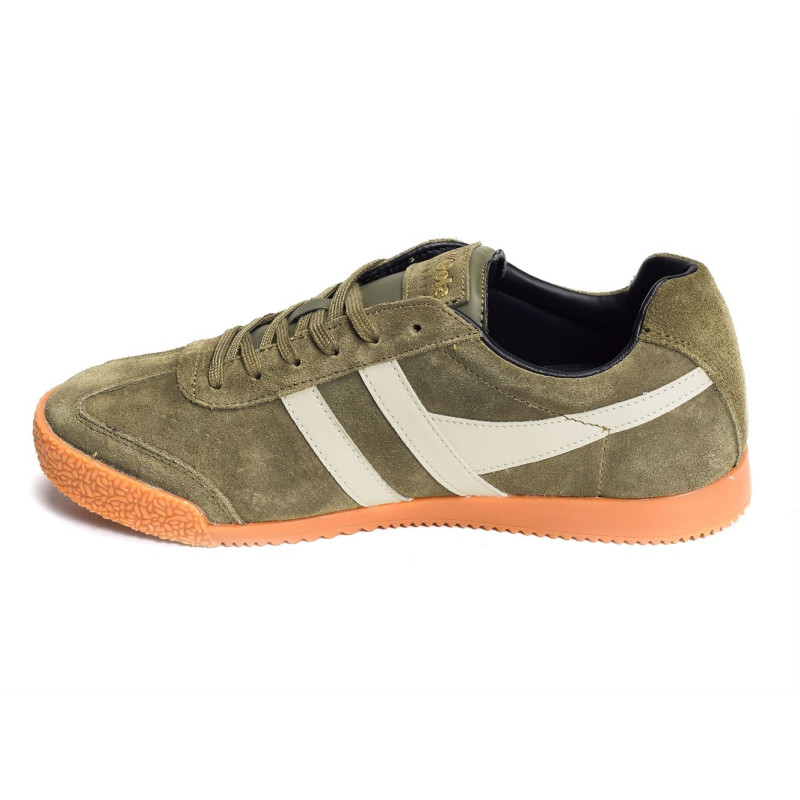 HARRIER SUEDE TRAINERS Kaki, Sneakers basses Gola