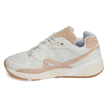 LCS R850 W Blanc Beige, Baskets running Le Coq Sportif