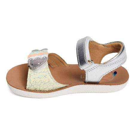 GOA BUBULLE Argent, Sandales plates & Nu-Pieds Shoopom