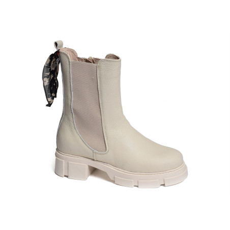 BERRY 3623 Blanc, Chelsea boots Goodstep