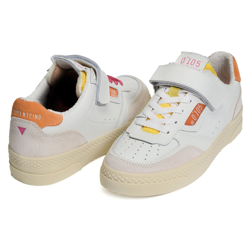 HAZEL VELCRO Blanc, Sneakers basses 0-105