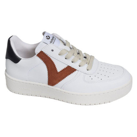 1258201 Blanc Camel, Sneakers basses Victoria