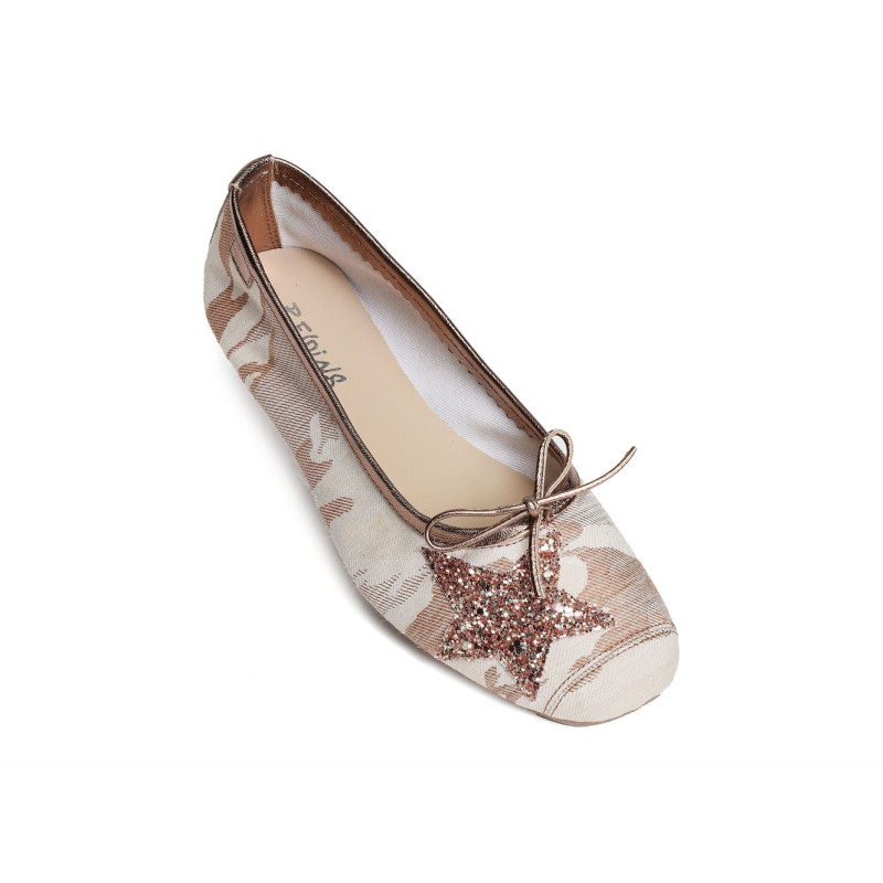 HELLO Nude, Ballerines Reqins