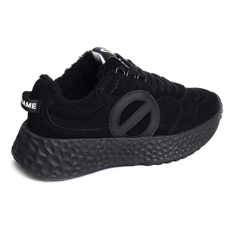 CARTER JOGGER Noir Noir, Baskets running No Name