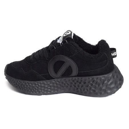 CARTER JOGGER Noir Noir, Baskets running No Name