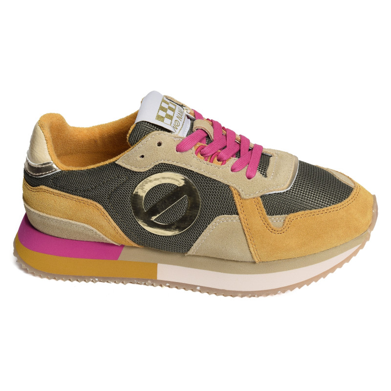 MIA JOGGER Camel Kaki, Baskets running No Name