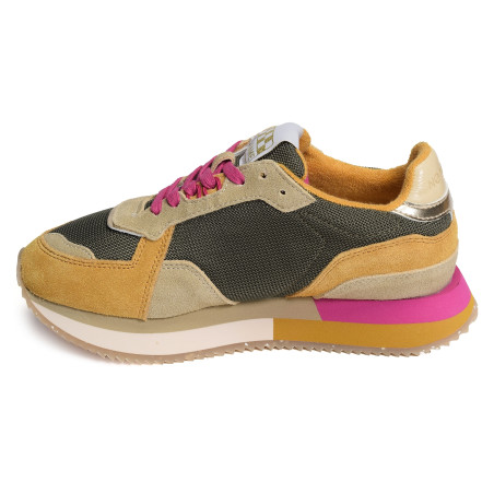 MIA JOGGER Camel Kaki, Baskets running No Name